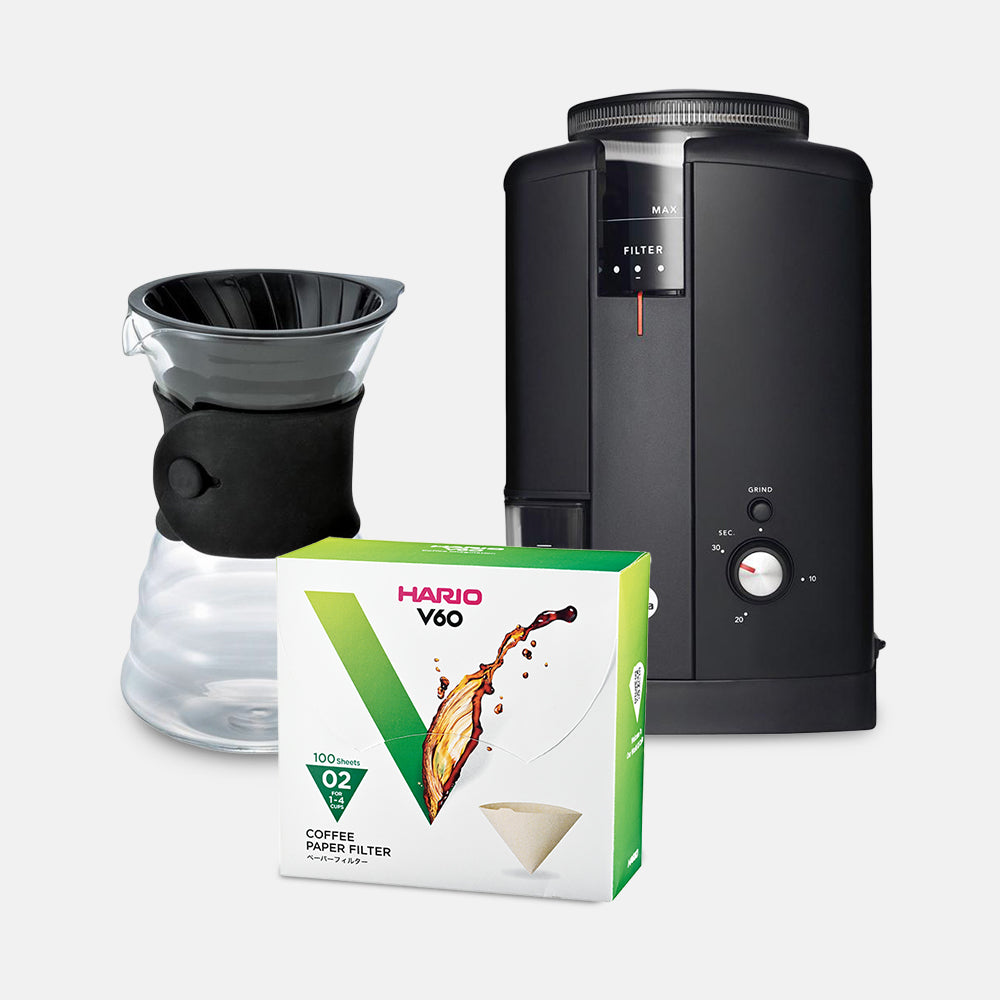 V60 Brewer and Electric Grinder Starter Pack – Full Spectrum Coffee