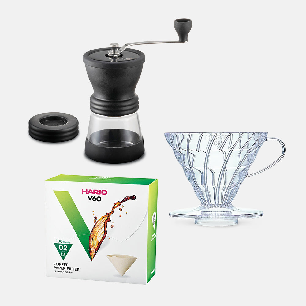 V60 Brewer and Hand Grinder Starter Pack