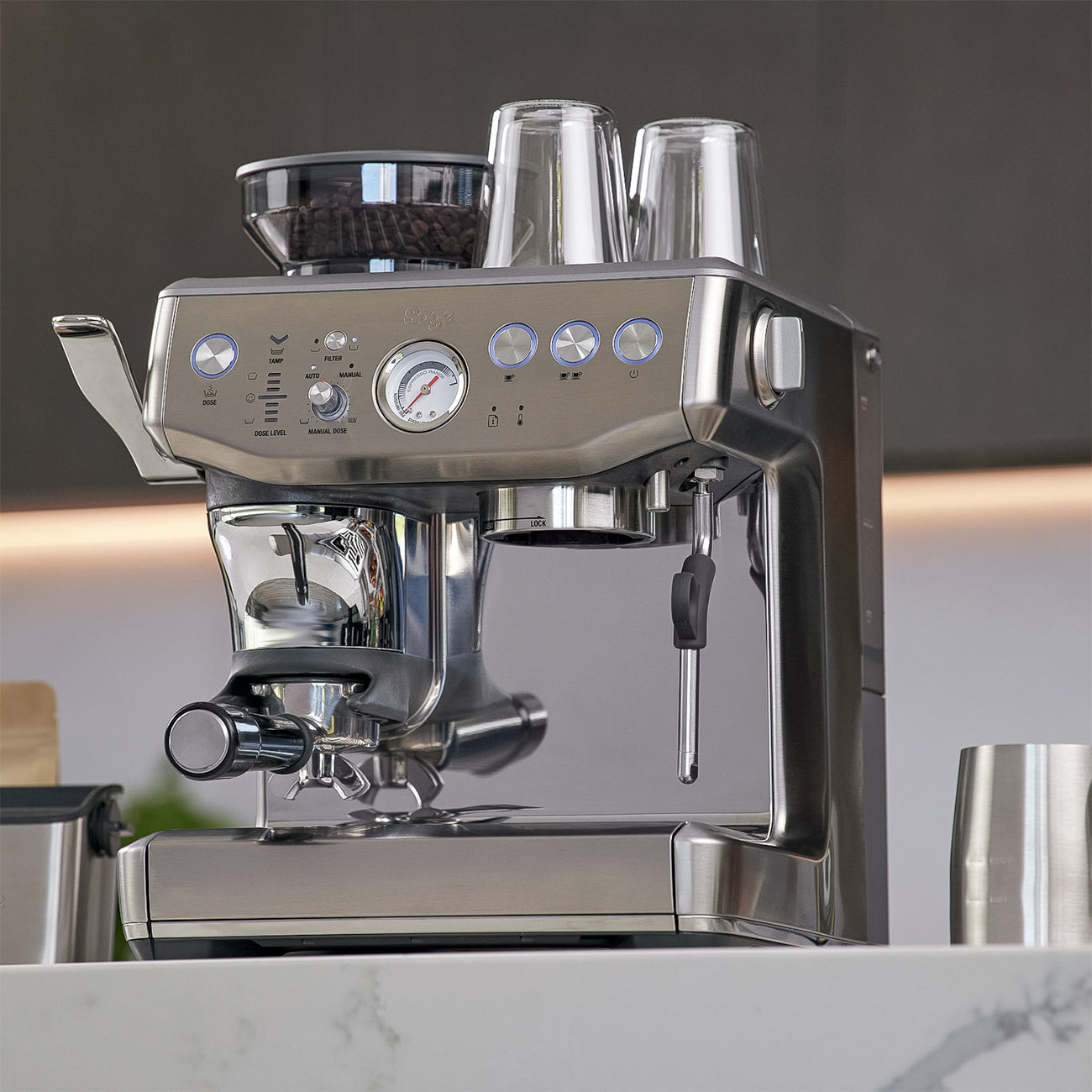 Sage Barista Express Impress Espresso Machine